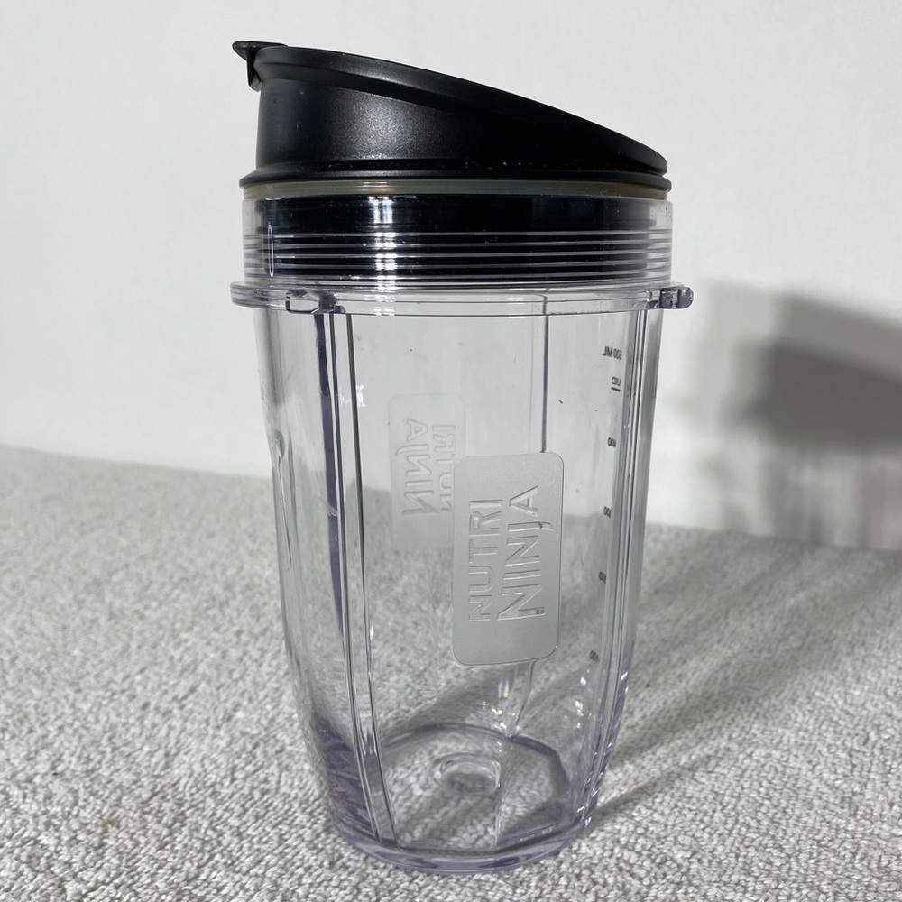 Nutri Ninja Replacement Blender Cup with Black Lid